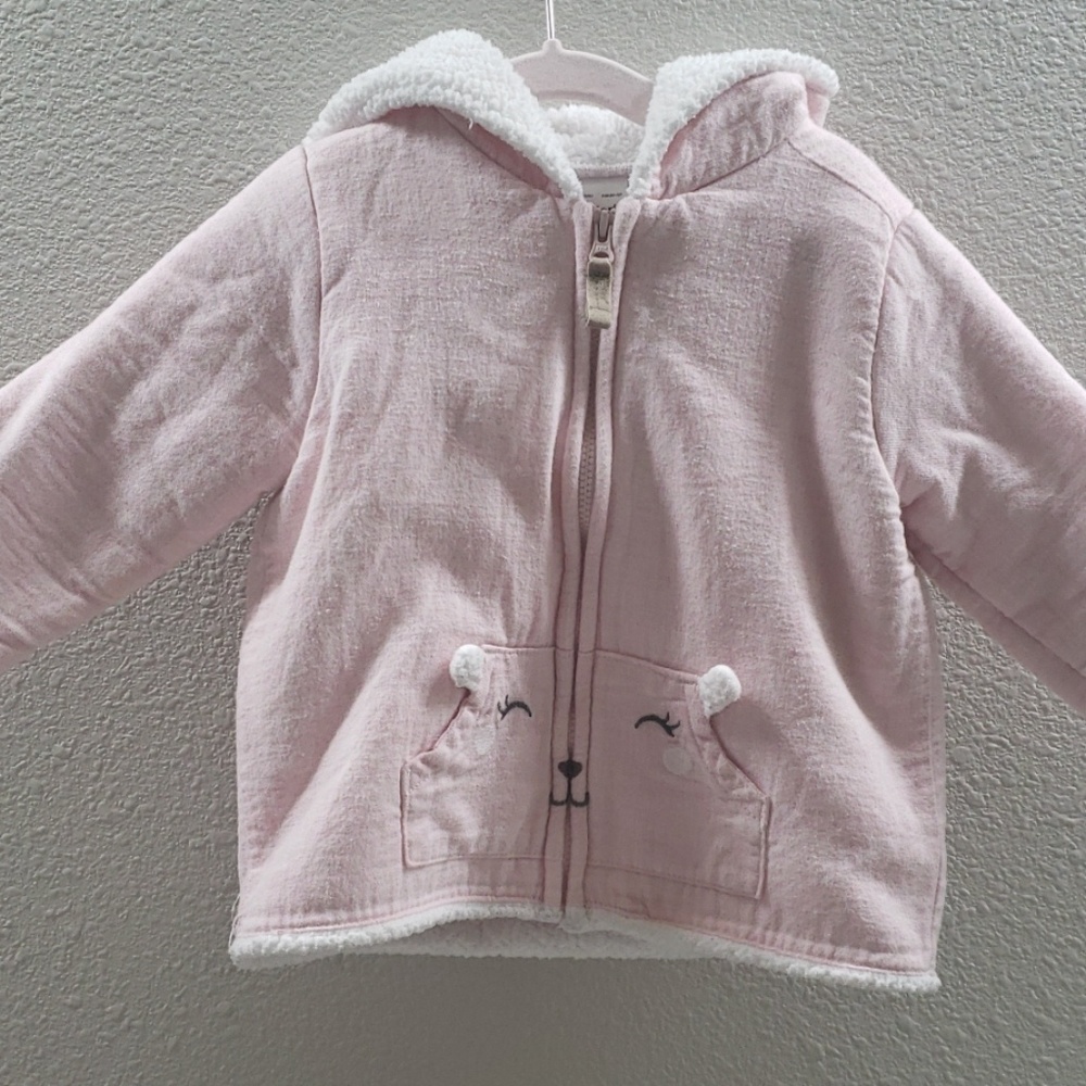 Pink cotton jacket